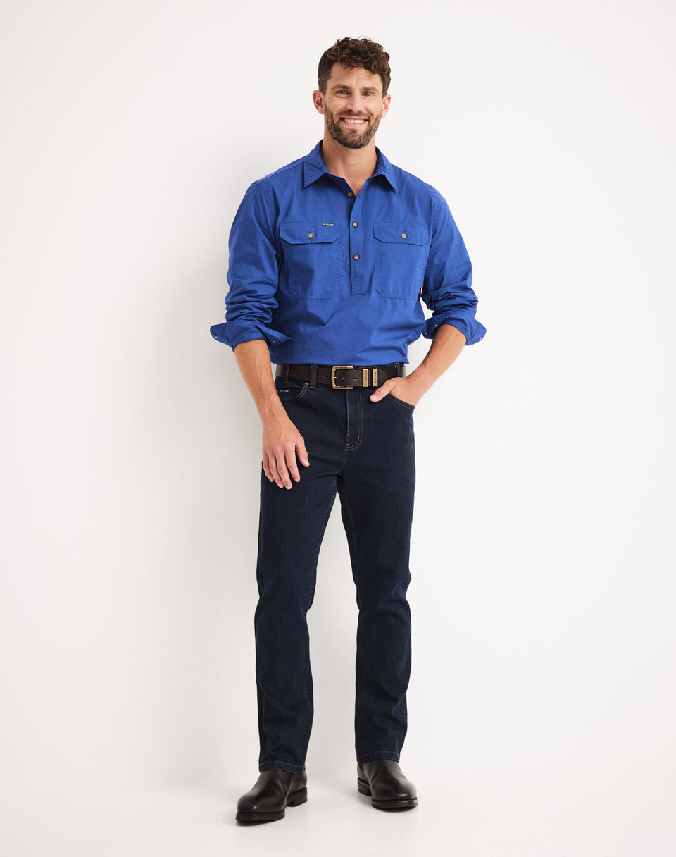 Sinclair Work Jean - Mid Rise Straight Leg 32